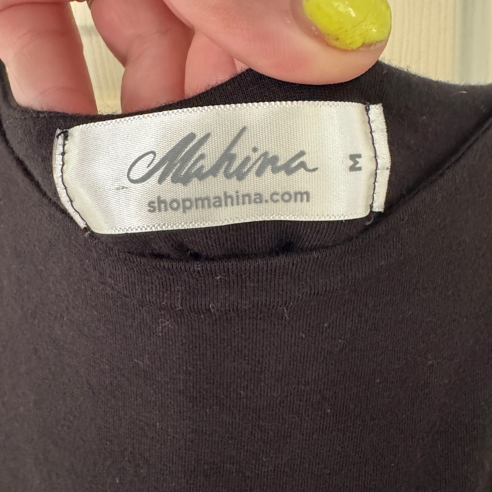 Mahina jump suit black sz M - Picture 4 of 4